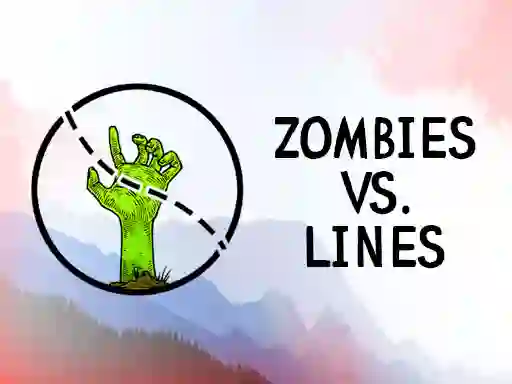 Spel Zombies VS. Lines online