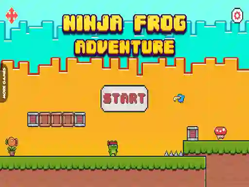 Spel Ninja Frog Adventure online