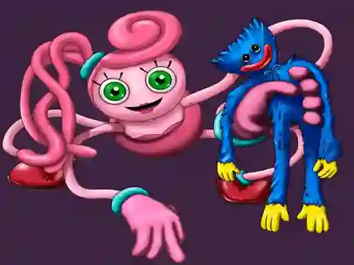 Spel Mommy Stikman Vs Huggy Wuggy online