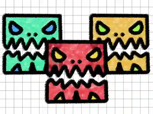 Spel Geometry Dash Paper Note online
