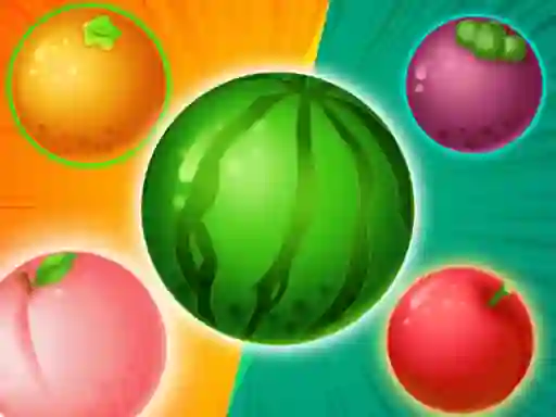 Spel Fruits merge Battle online