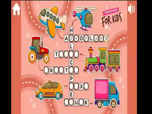 Spel Crossword for Kids online