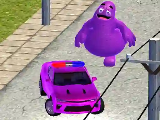 Spel Grimace vs Police SuperCar online