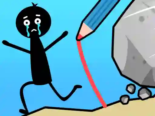 Spel Save The Stick: Draw Line online