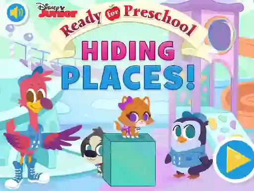 Spel Ready for Preschool Hiding Places online