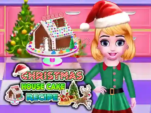 Spel Christmas House Cake Recipe online