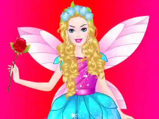 Spel Barbie Angel Dress up online