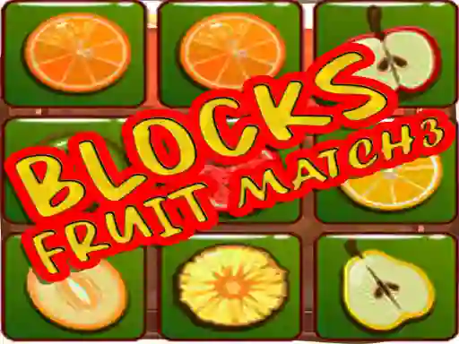 Spel Blocks Fruit Match3 online