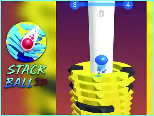 Spel Stack Bounce Ball 3d online