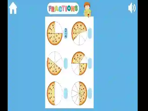Spel Fractions online