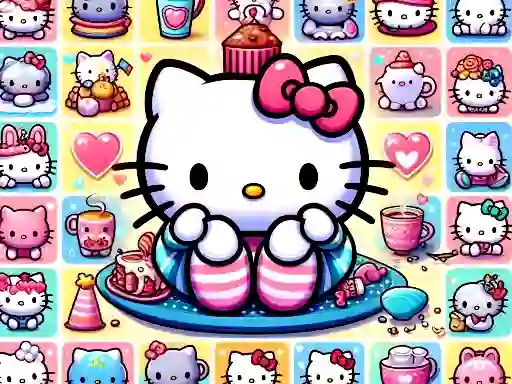 Spel Cute Kitty Memory Challenge online