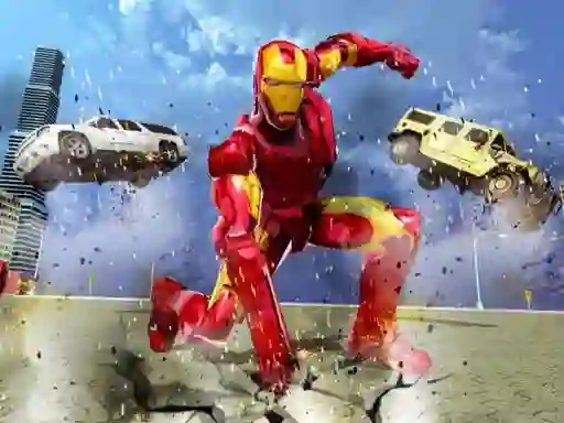 Spel Flying Iron Hero online