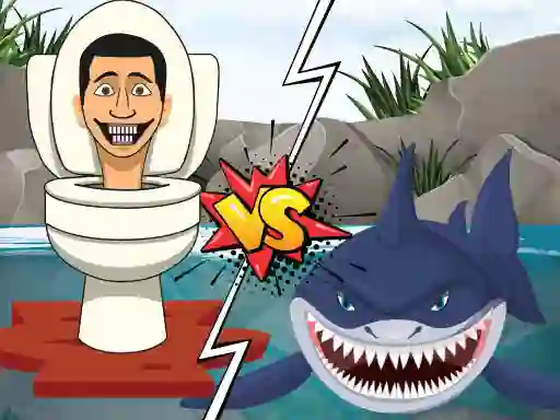 Spel Hungry Shark Vs Skibidi online