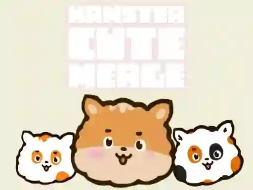 Spel Hamster Cute Merge online