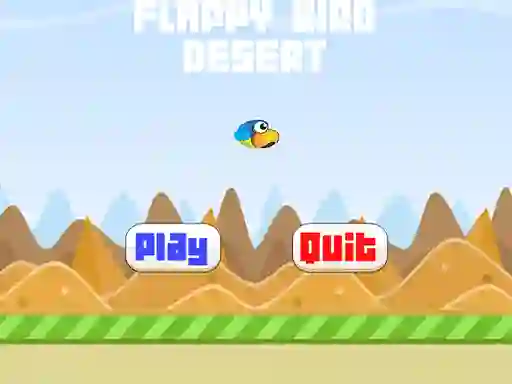 Spel FLAPPY BIRD DESERT online