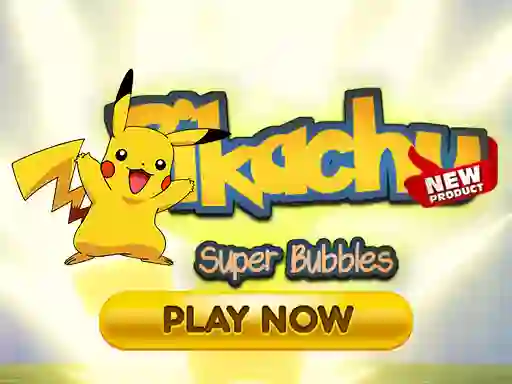 Spel Pikachu Super Bubbles online