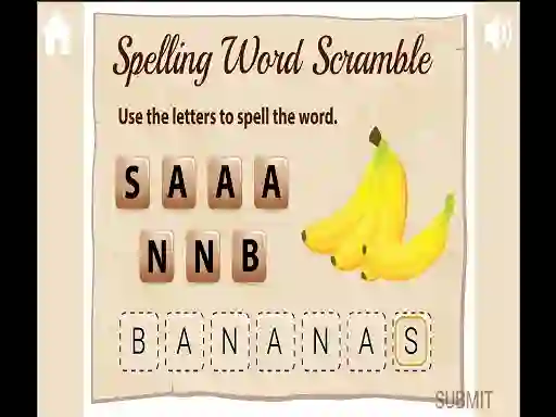 Spel Spelling Word Scramble online