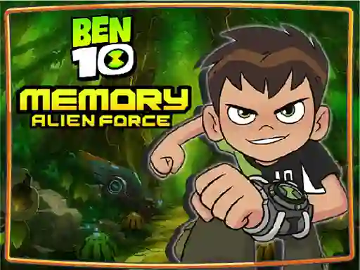 Spel Ben 10 Memory Alien Force online