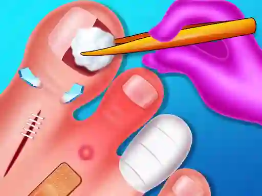 Spel Funny Nail Doctor online