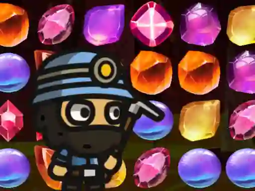 Spel GemMine Match 3 online