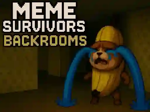 Spel Meme Survivors: Backrooms online
