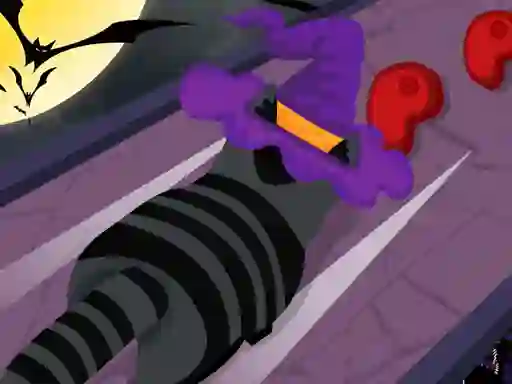 Spel Halloween Run Cat Evolution online