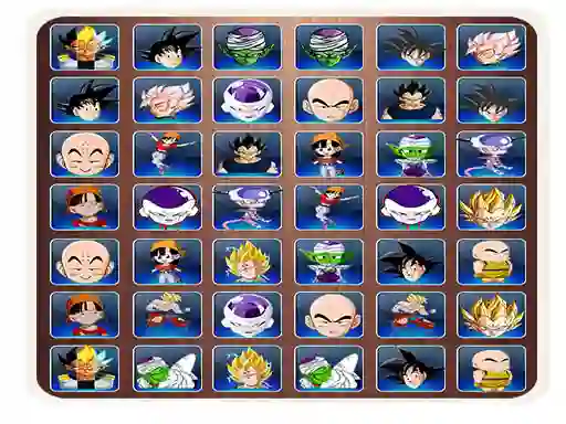 Spel ?Find The Dragon Ball Z Face online