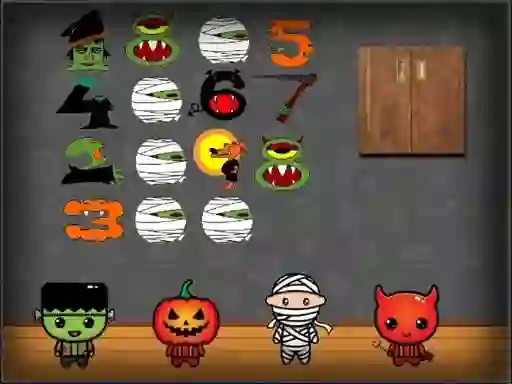 Spel Amgel Halloween Room Escape 27 online