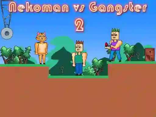 Spel Nekoman vs Gangster 2 online