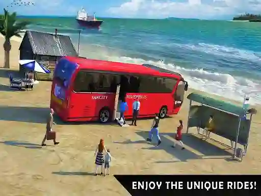 Spel Floating water surface bus online