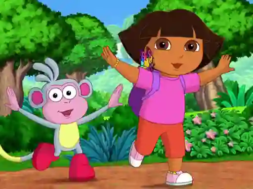 Spel Dora The Explorer Coloring online