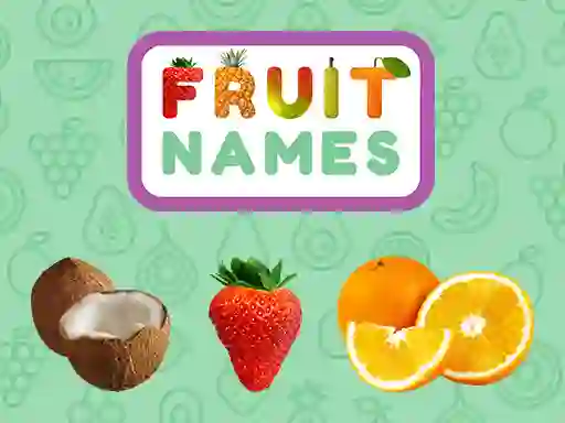 Spel Fruit Names online