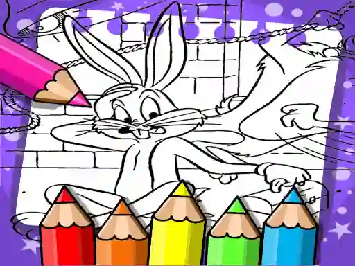 Spel Bugs Bunny Coloring Book online