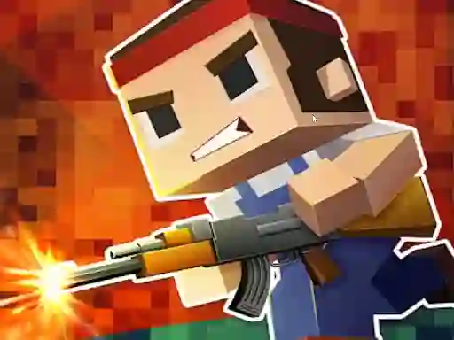 Spel Blocky Shooting Swat Multiplayer online