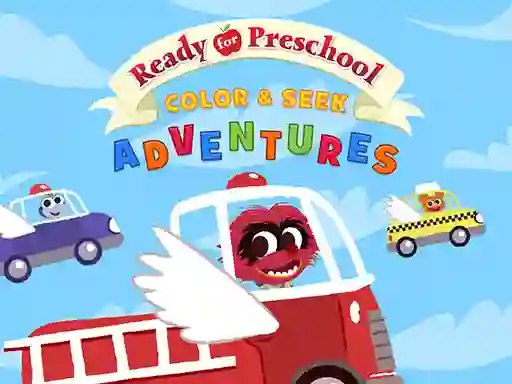 Spel Disney junior ready for preschool Color & Seek Adventures online