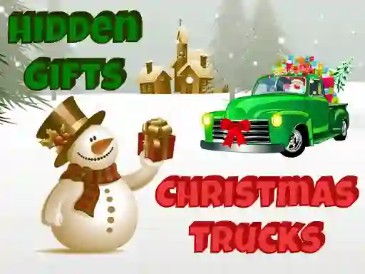 Spel Christmas Trucks Hidden Gifts online