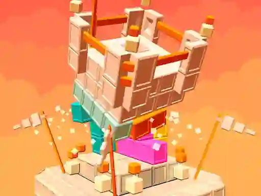 Spel Demolish Castle Puzzle online
