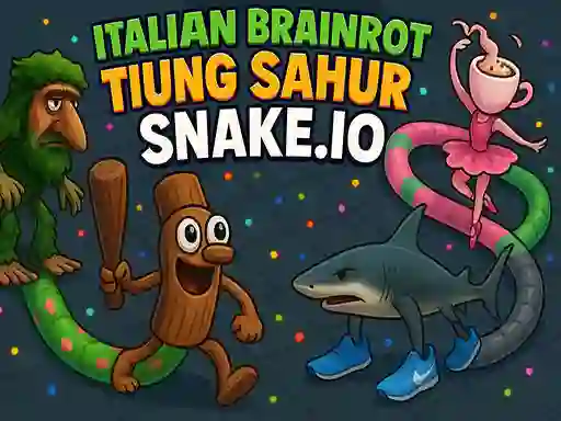 Spel Italian Brainrot Tung Sahur Snake.io online