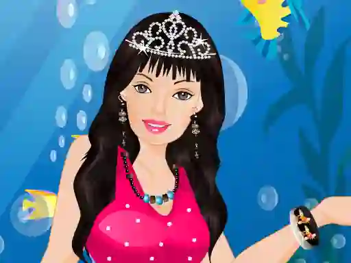 Spel Barbie Mermaid Dressup online