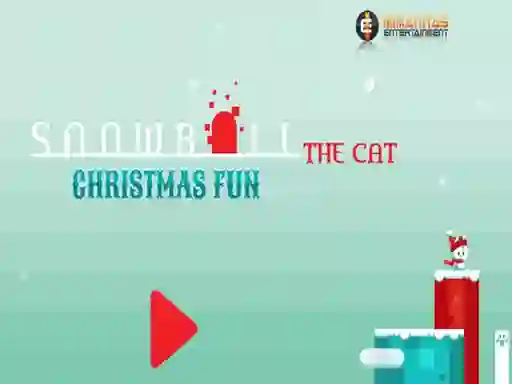 Spel Snowball The Cat Christmas Fun online