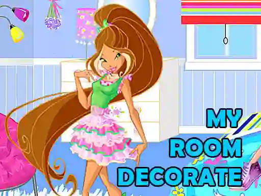 Spel Winx Room Decorate online