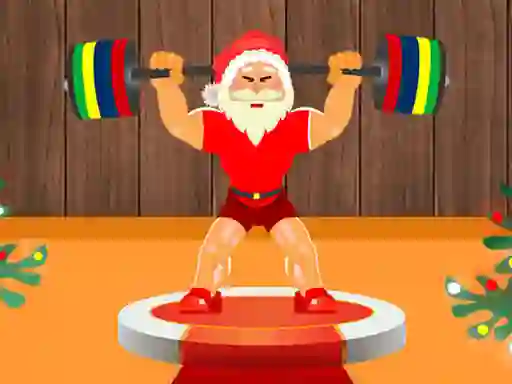 Spel Santa Claus Weightlifter online