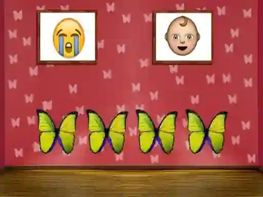 Spel Cute Butterfly House Escape online