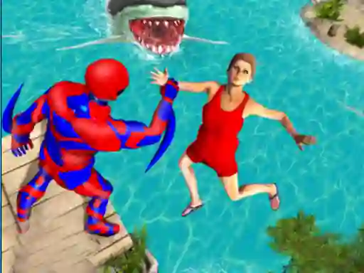 Spel Superhero Police Speed Hero Rescue Mission online