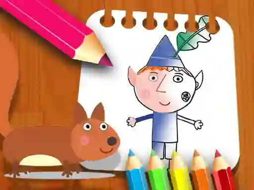 Spel Ben Hollys Coloring Book online