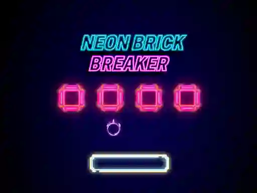 Spel Neon Brick Breaker online