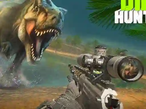 Spel Sniper Dinosaur Hunting online