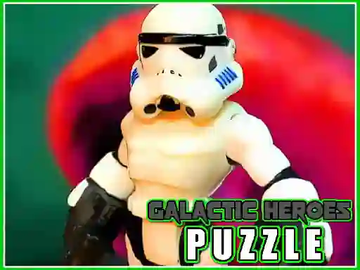 Spel Galactic Heroes Puzzle online