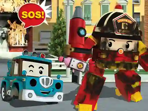 Spel Robot Car Emergency Rescue 2 online