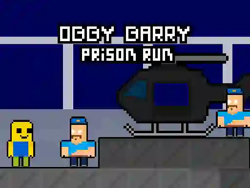 Spel Obby Barry Prison Run online